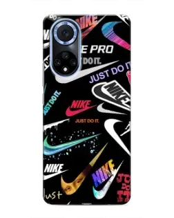 Чехол для Huawei Honor X7b с картинкой «Nike — роскошь»