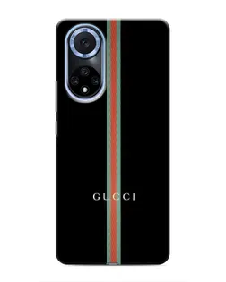 Чехол для Huawei Honor X7b с картинкой «Gucci — строгая линия»