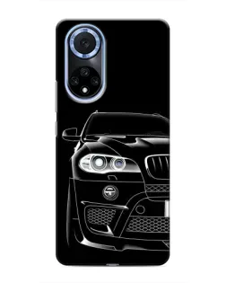 Чохол для Huawei Honor X7b з картинкою «Темний силует BMW»