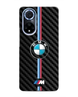 Чохол для Huawei Honor X7b з картинкою «Емблема BMW та карбон»