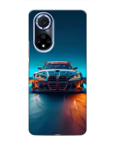 Чехол для Huawei Honor X7b с картинкой «BMW — огни неона» Чехол для Huawei Honor X7b с картинкой «BMW — огни неона»