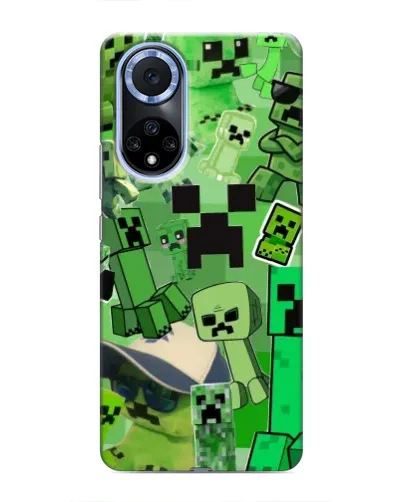 Чехол для Huawei Honor X7b с картинкой «Криперы Minecraft» Чехол для Huawei Honor X7b с картинкой «Криперы Minecraft»