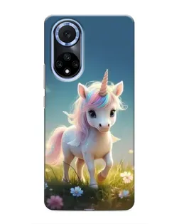Чехол для Huawei Honor X7b с картинкой «Единорог на поляне» Чехол для Huawei Honor X7b с картинкой «Единорог на поляне»