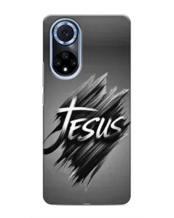 Чехол для Huawei Honor X7b с картинкой «Надпись Jesus Graffiti»