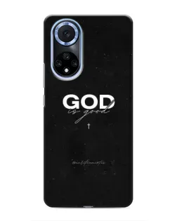 Чехол для Huawei Honor X7b с картинкой «GOD — Бог над всем»