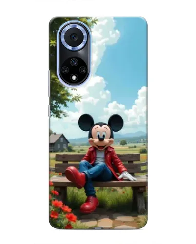 Чехол для Huawei Honor X7b с картинкой «Микки на скамейке» Чехол для Huawei Honor X7b с картинкой «Микки на скамейке»