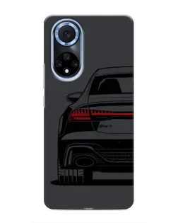 Чохол для Huawei Honor X7b з картинкою «Задня частина Audi — арт»