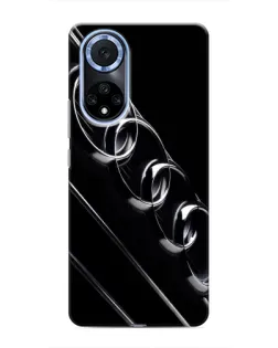Чохол для Huawei Honor X7b з картинкою «Audi — абстрактні кільця»
