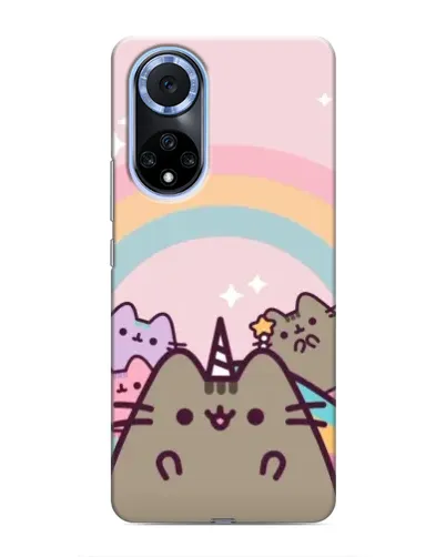 Чехол для Huawei Honor X7b с картинкой «Единорог Pusheen»