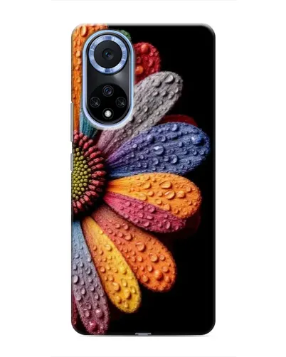 Чехол для Huawei Honor X7b с картинкой «Радужный цветок»