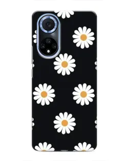 Чехол для Huawei Honor X7b с картинкой «Ромашки на черном» Чехол для Huawei Honor X7b с картинкой «Ромашки на черном»