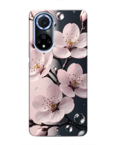 Чехол для Huawei Honor X7b с картинкой «Нежная сакура и капли» Чехол для Huawei Honor X7b с картинкой «Нежная сакура и капли»
