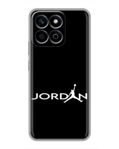 Чехол для Huawei Honor X7c с картинкой «Jordan White Logo» Чехол для Huawei Honor X7c с картинкой «Jordan White Logo»