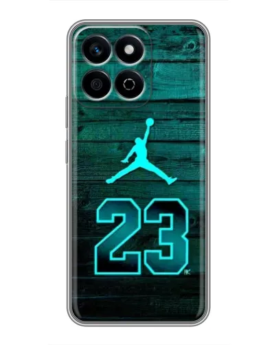 Чехол для Huawei Honor X7c с картинкой «Jordan Cyan 23» Чехол для Huawei Honor X7c с картинкой «Jordan Cyan 23»