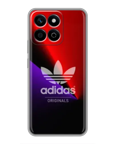 Чехол для Huawei Honor X7c с картинкой «Adidas Red Neon»