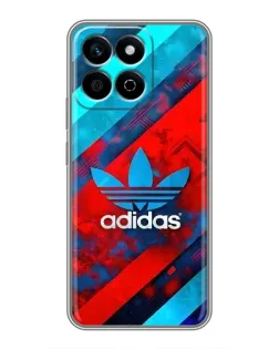 Чехол для Huawei Honor X7c с картинкой «Абстракция Adidas»