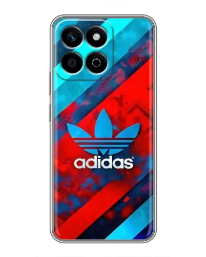 Чехол для Huawei Honor X7c с картинкой «Абстракция Adidas»
