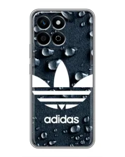 Чехол для Huawei Honor X7c с картинкой «Adidas Trefoil Blue»