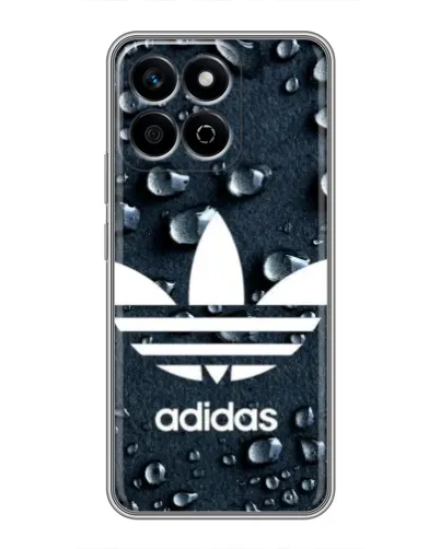 Чехол для Huawei Honor X7c с картинкой «Adidas Trefoil Blue»