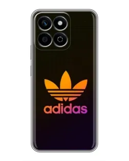 Чехол для Huawei Honor X7c с картинкой «Градиент Adidas»
