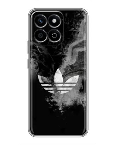 Чехол для Huawei Honor X7c с картинкой «Абстрактный дым Adidas»