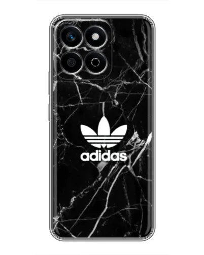 Чехол для Huawei Honor X7c с картинкой «Белый мрамор Adidas»