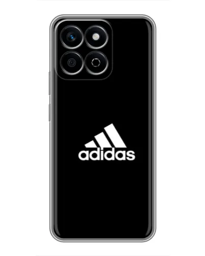 Чехол для Huawei Honor X7c с картинкой «Черная классика Adidas»