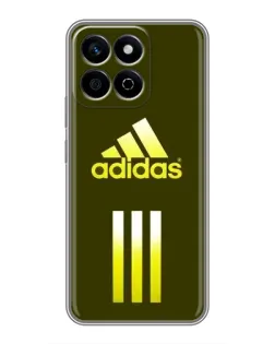 Чехол для Huawei Honor X7c с картинкой «Оливковый градиент Adidas»