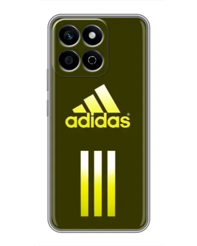 Чехол для Huawei Honor X7c с картинкой «Оливковый градиент Adidas»