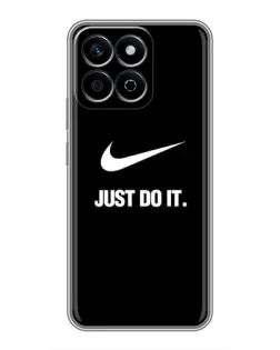 Чехол для Huawei Honor X7c с картинкой «Классический принт Nike»