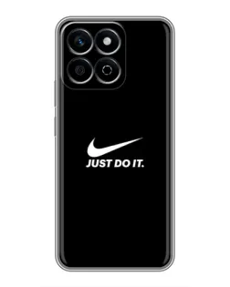 Чехол для Huawei Honor X7c с картинкой «Минимализм от Nike»