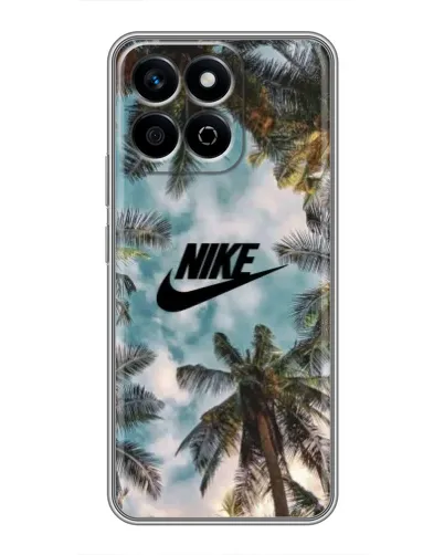 Чехол для Huawei Honor X7c с картинкой «Тропический принт Nike» Чехол для Huawei Honor X7c с картинкой «Тропический принт Nike»