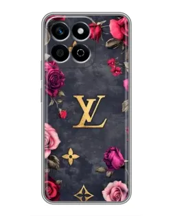 Чехол для Huawei Honor X7c с картинкой «Цветочный Louis Vuitton»
