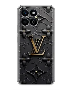 Чехол для Huawei Honor X7c с картинкой «Кожаная текстура LV»