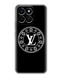 Чехол для Huawei Honor X7c с картинкой «LV — печать стиля»