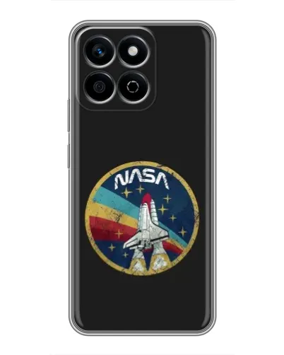 Чехол для Huawei Honor X7c с картинкой «NASA — эмблема миссии»