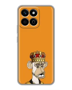 Чехол для Huawei Honor X7c с картинкой «Золотая обезьяна Bored Ape»