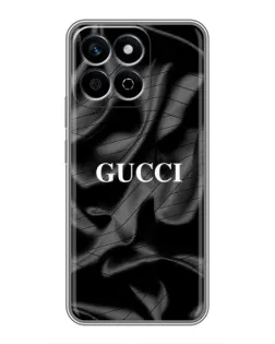 Чехол для Huawei Honor X7c с картинкой «Gucci — шелковые волны»
