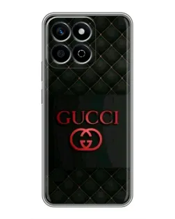 Чехол для Huawei Honor X7c с картинкой «Gucci — стеганый черный»
