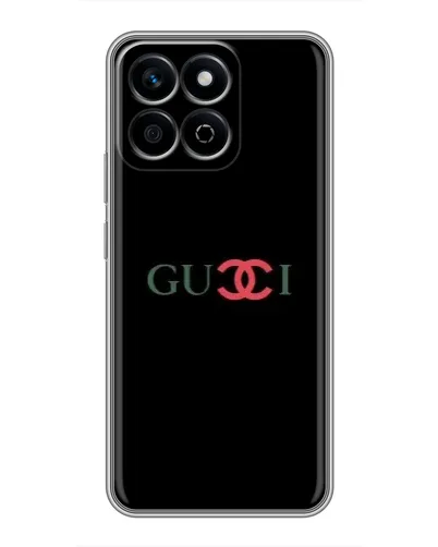 Чехол для Huawei Honor X7c с картинкой «Gucci — красный градиент»