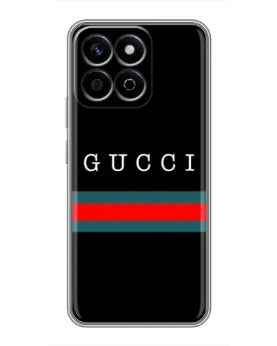 Чехол для Huawei Honor X7c с картинкой «Gucci — красный пояс»