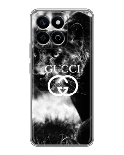 Чехол для Huawei Honor X7c с картинкой «Gucci — дикая природа»