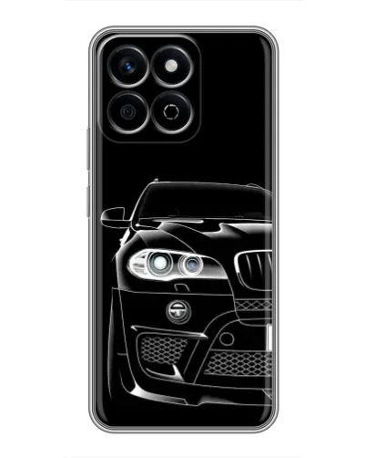 Чехол для Huawei Honor X7c с картинкой «Темный силуэт BMW» Чехол для Huawei Honor X7c с картинкой «Темный силуэт BMW»