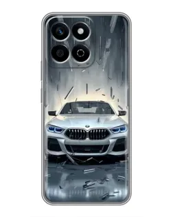 Чехол для Huawei Honor X7c с картинкой «BMW в свете фар»