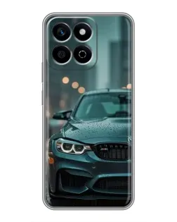 Чехол для Huawei Honor X7c с картинкой «BMW в огнях города»