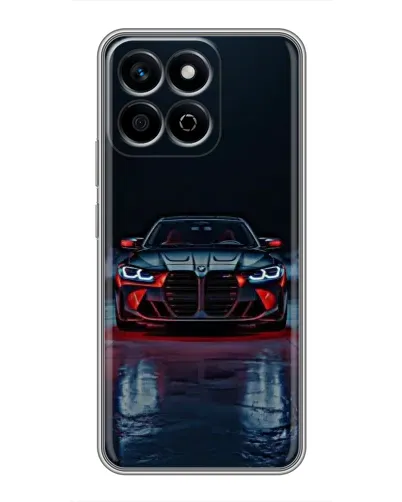 Чехол для Huawei Honor X7c с картинкой «BMW на мокрой дороге» Чехол для Huawei Honor X7c с картинкой «BMW на мокрой дороге»