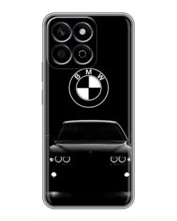 Чехол для Huawei Honor X7c с картинкой «BMW — взгляд из темноты»