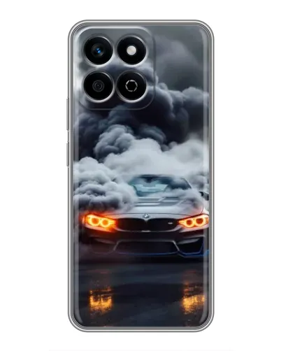 Чехол для Huawei Honor X7c с картинкой «BMW в дыму» Чехол для Huawei Honor X7c с картинкой «BMW в дыму»