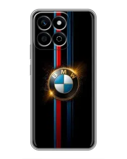 Чехол для Huawei Honor X7c с картинкой «BMW M-Power неон»