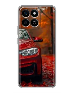 Чехол для Huawei Honor X7c с картинкой «Осенняя BMW M4»